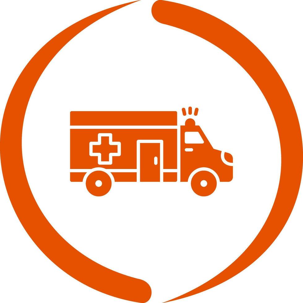 Ambulance Vector Icon