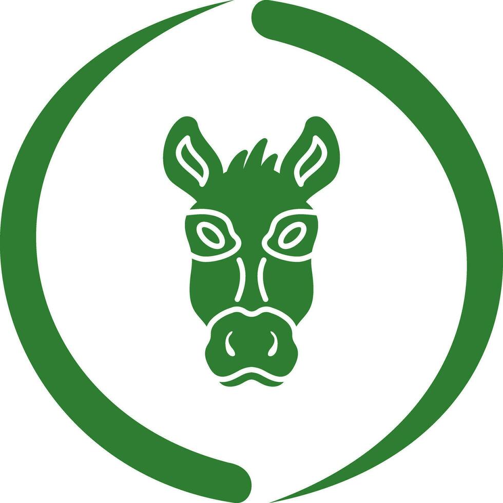 Donkey Vector Icon