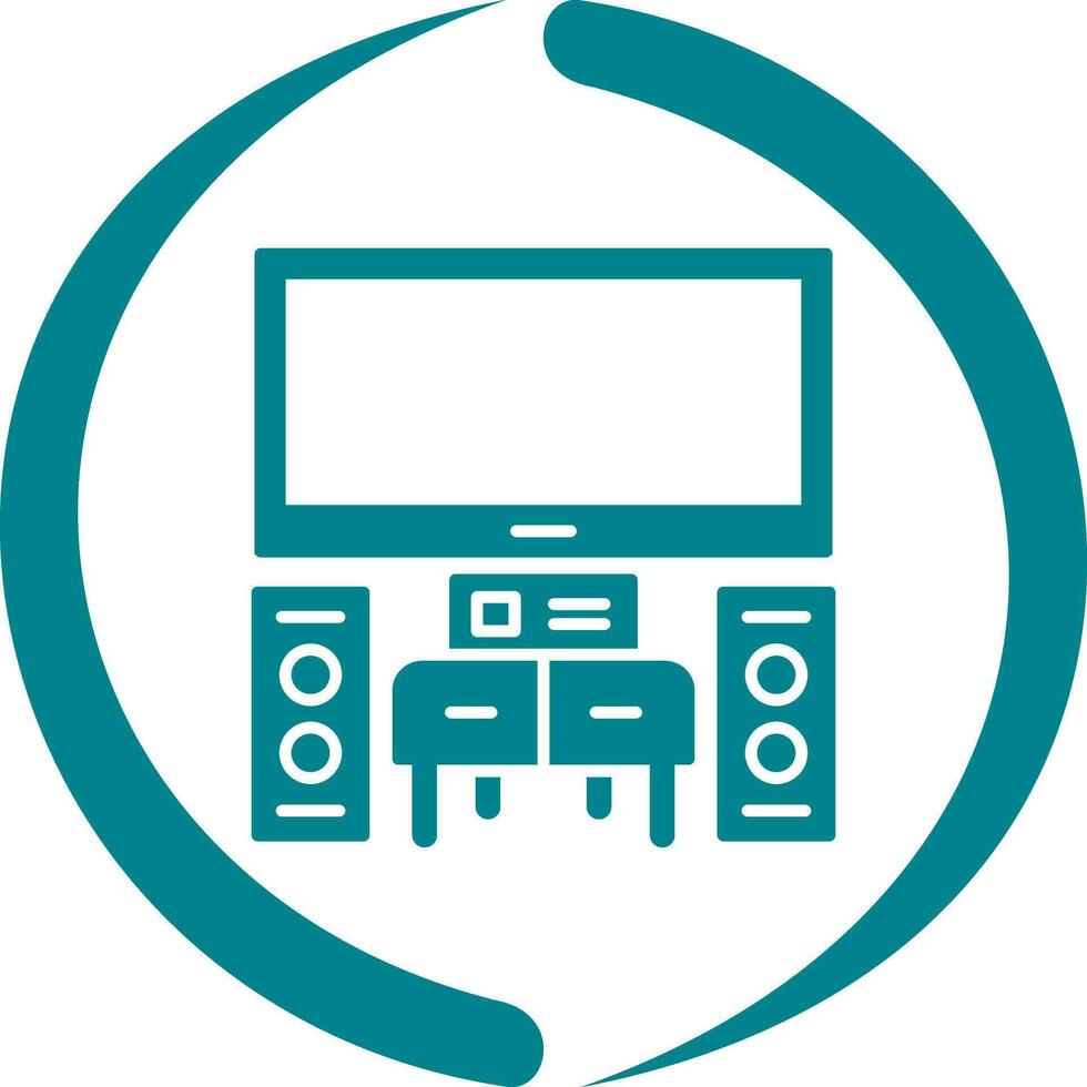Home Theater Vector Icon