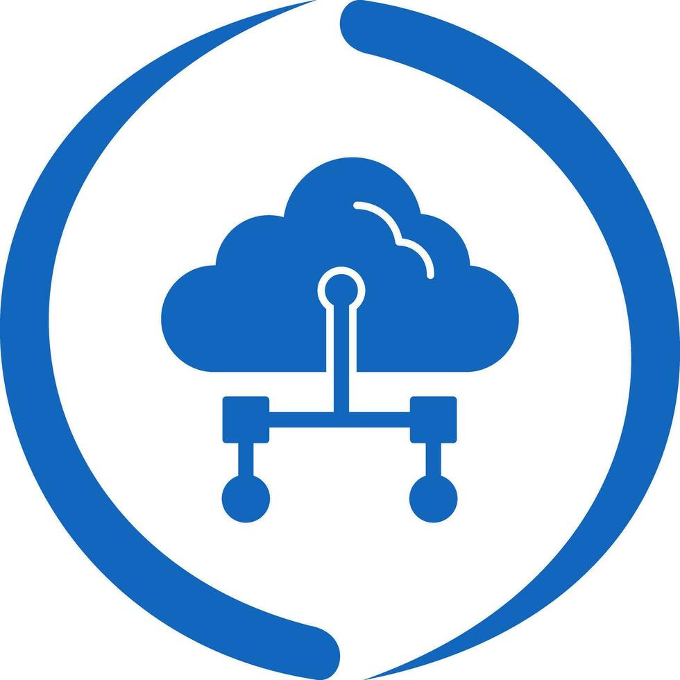 Internet Cloud Vector Icon