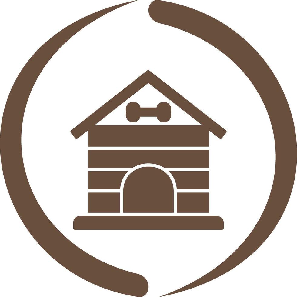 Dog House Vector Icon