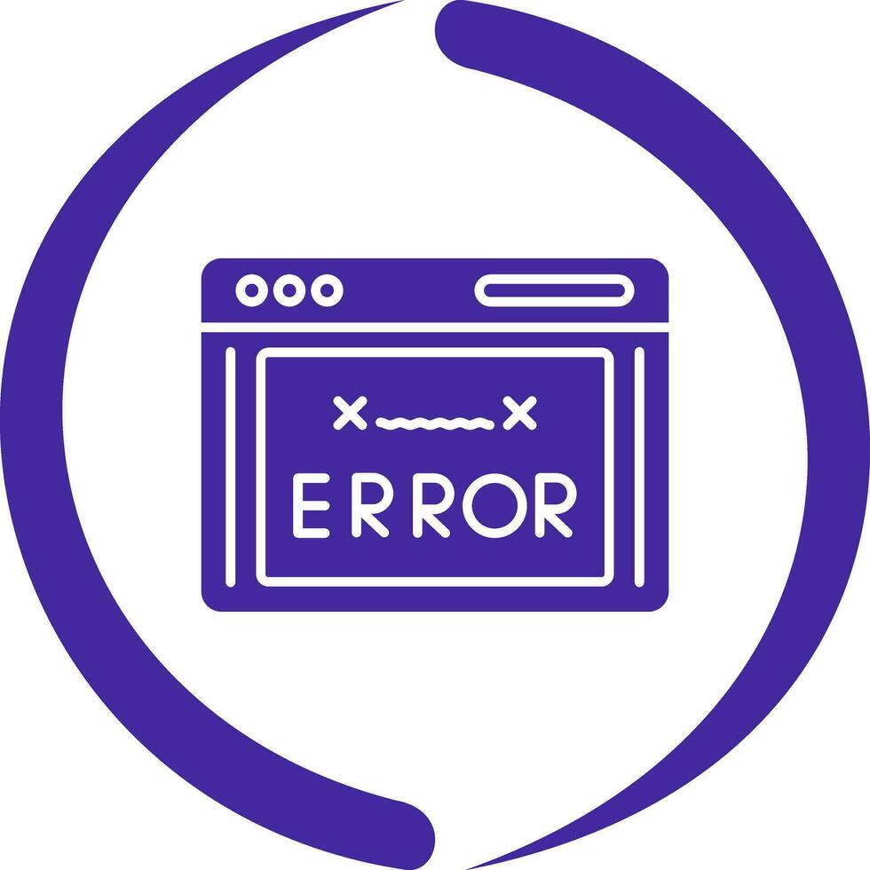 Error Code Vector Icon