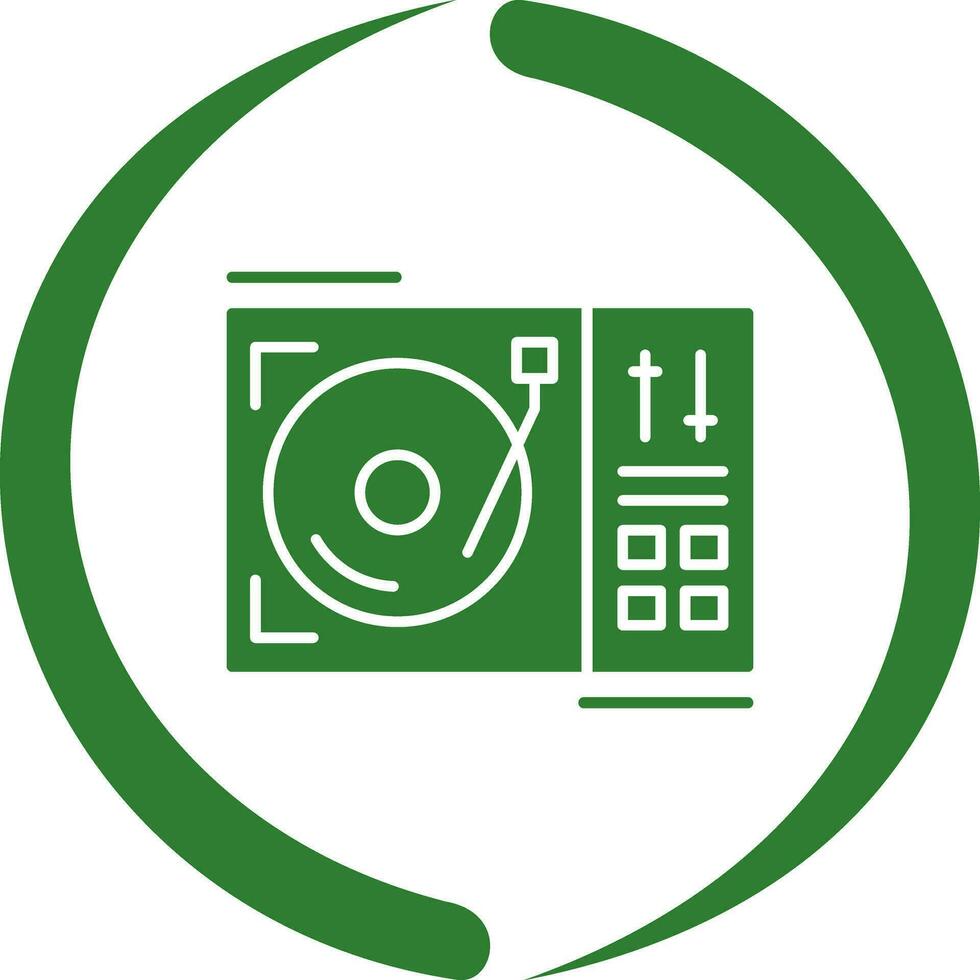 Turntable Vector Icon