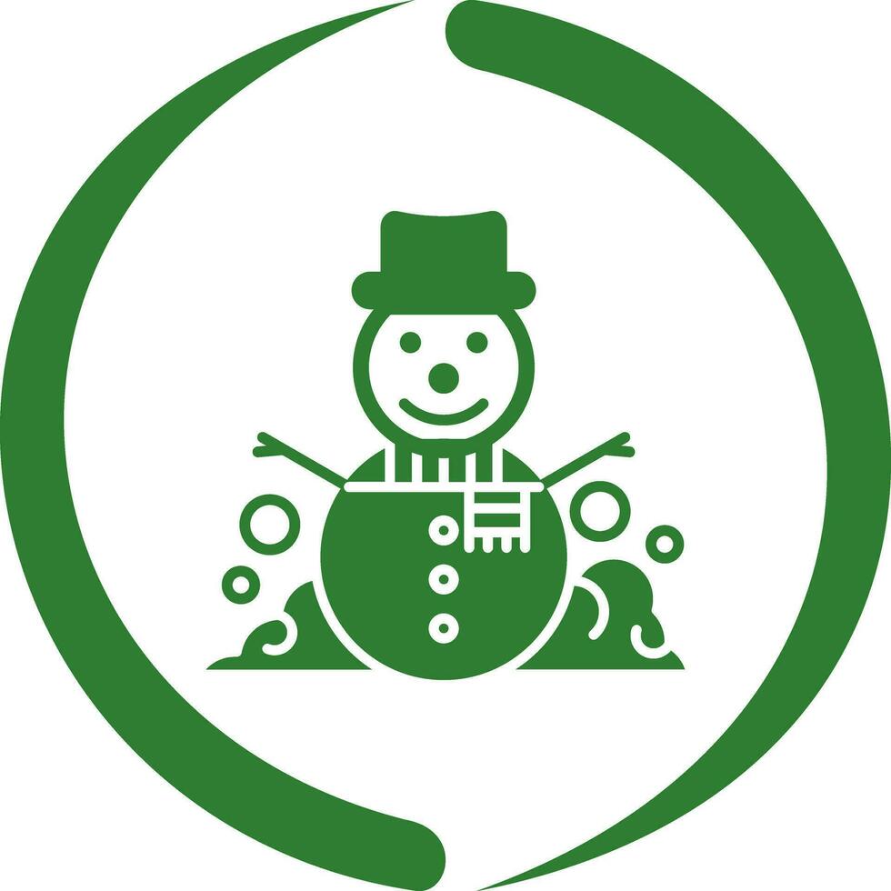 Snowman Vector Icon