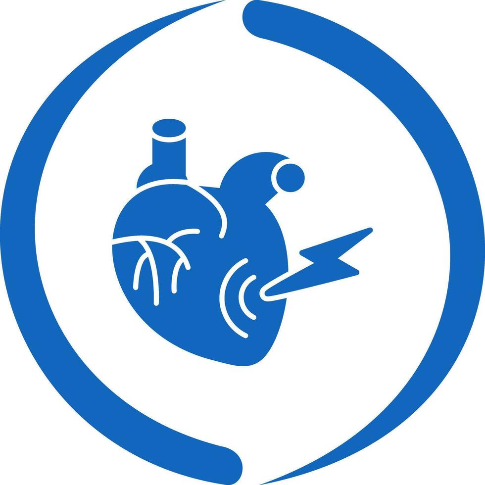 Heart Attack Vector Icon