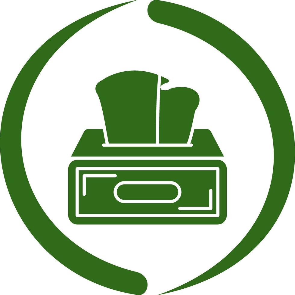 Tissue Box Vector Icon