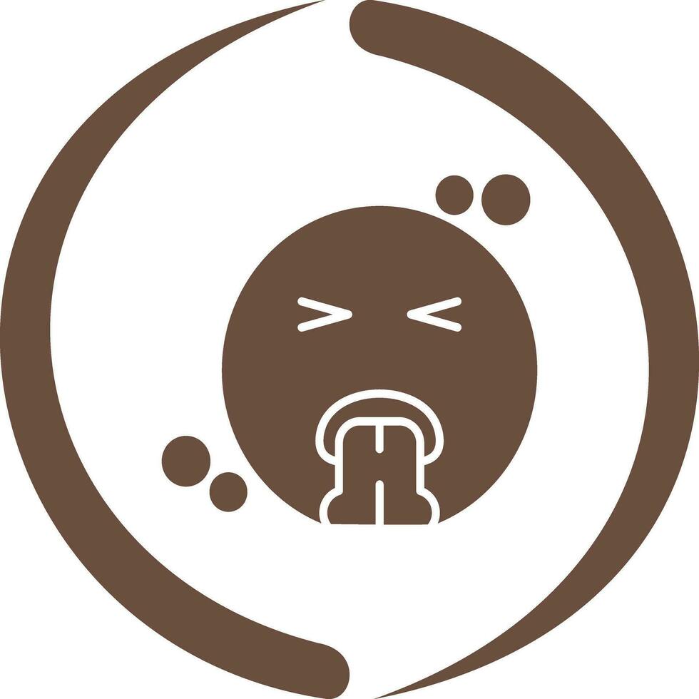 Vomit Vector Icon