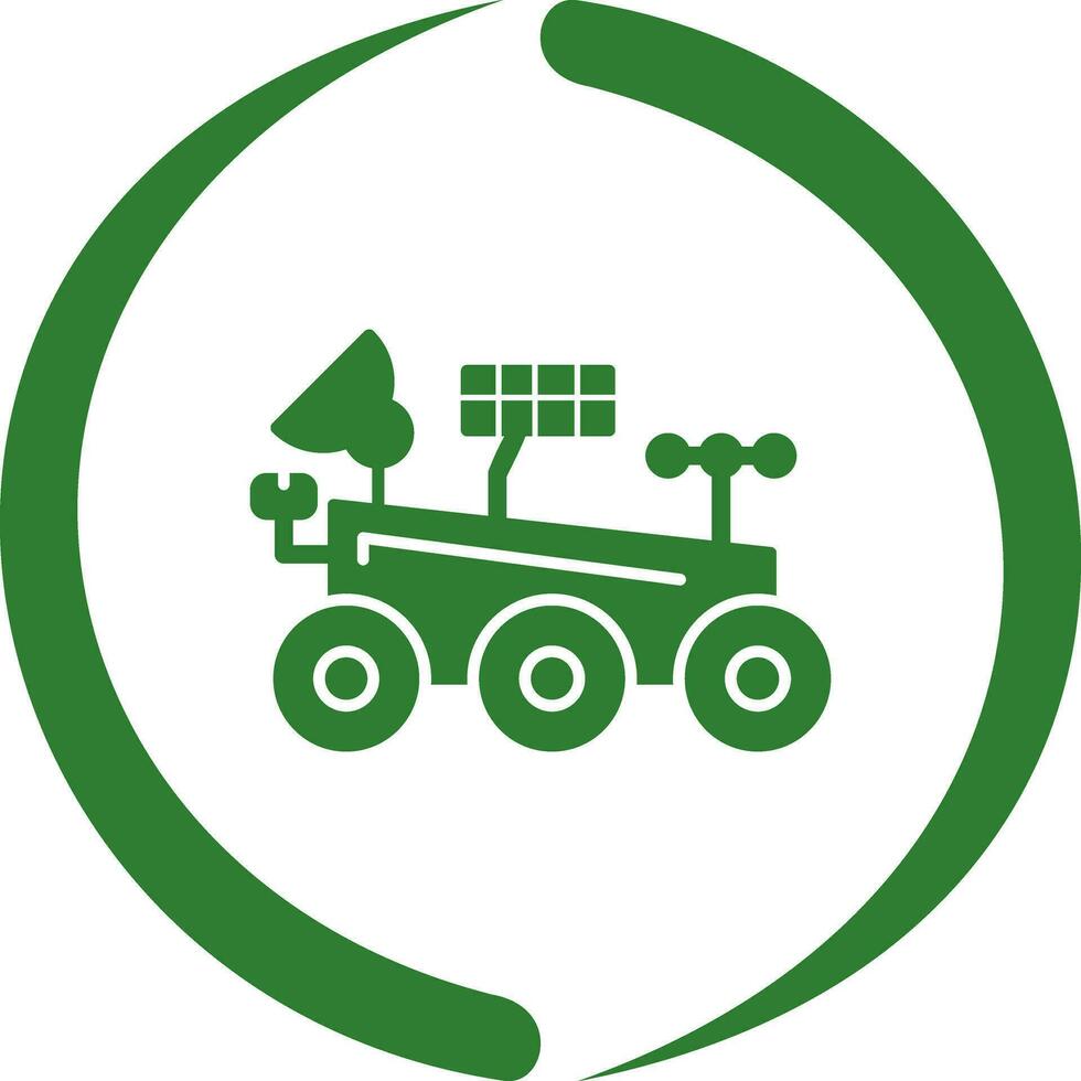 Mars Rover Vector Icon
