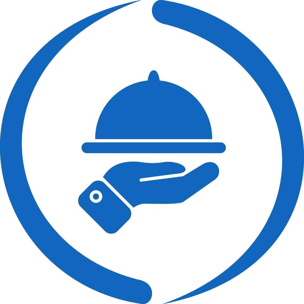 Waiter Vector Icon