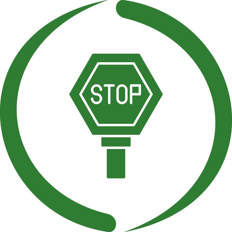 Stop Sign Vector Icon