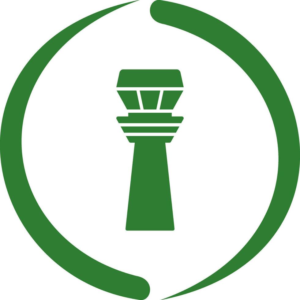 Control Tower Vector Icon