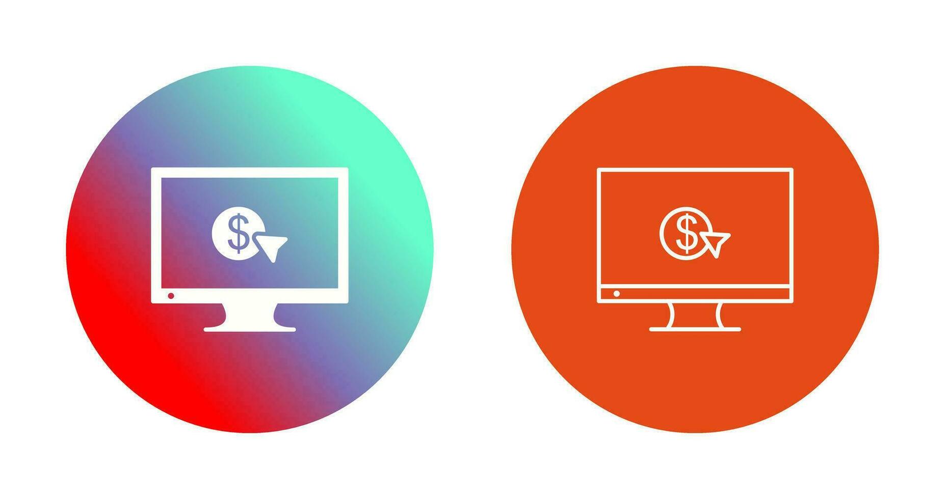 Unique Pay Per Click Vector Icon