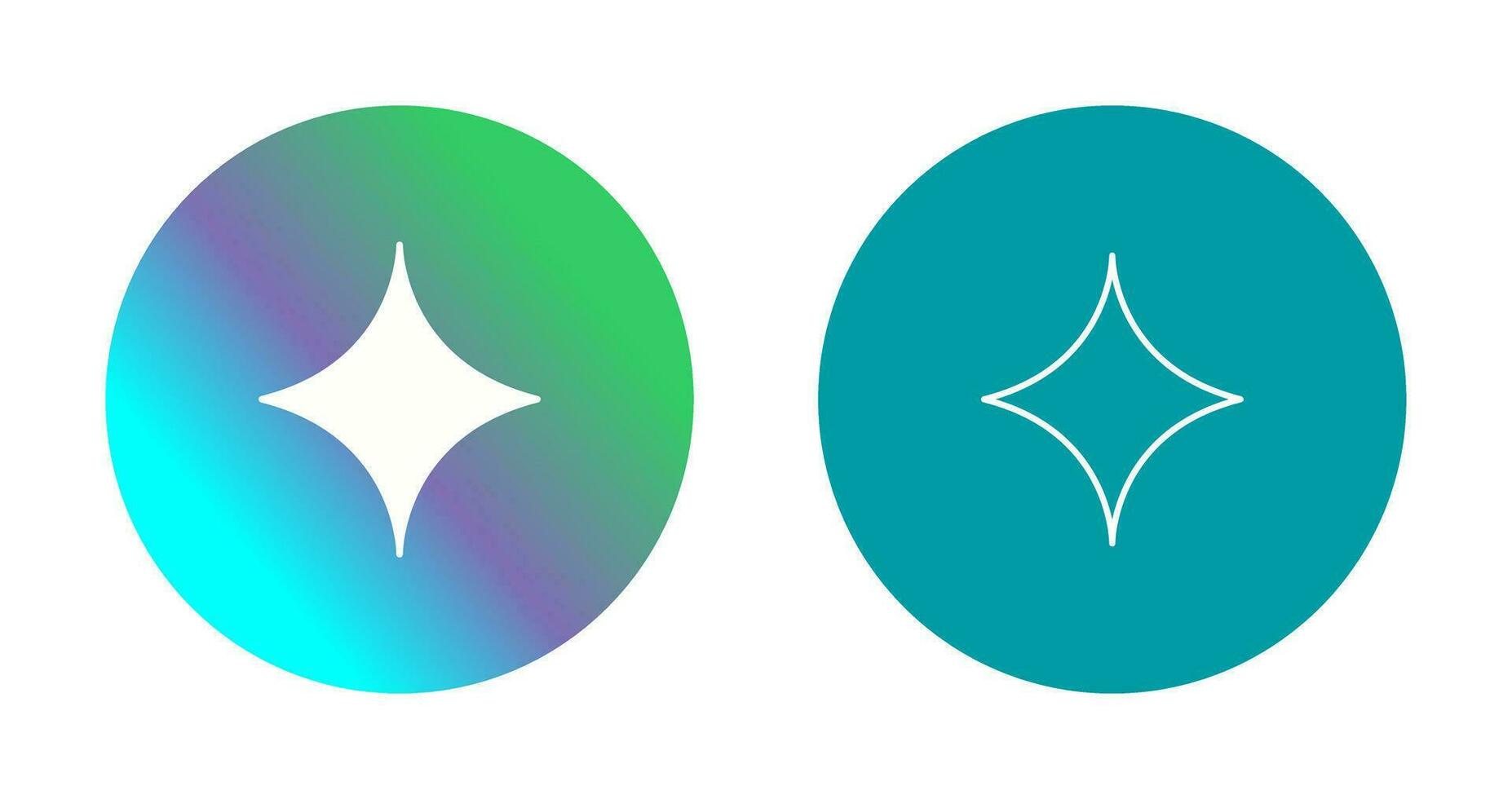 Unique Diamond Vector Icon