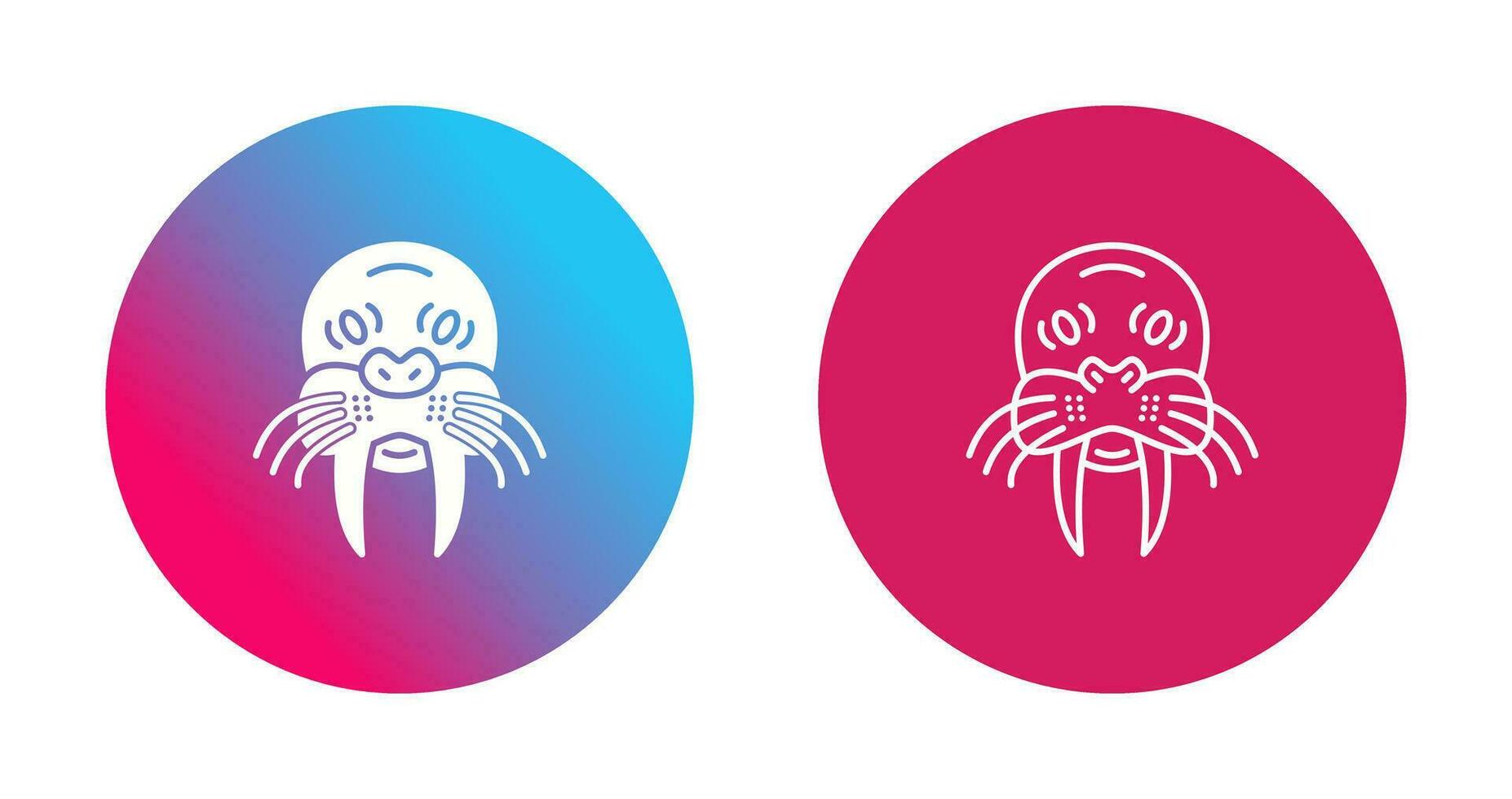 Walrus Vector Icon