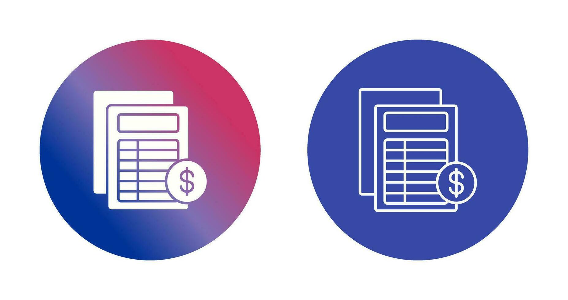 Invoice Vector Icon