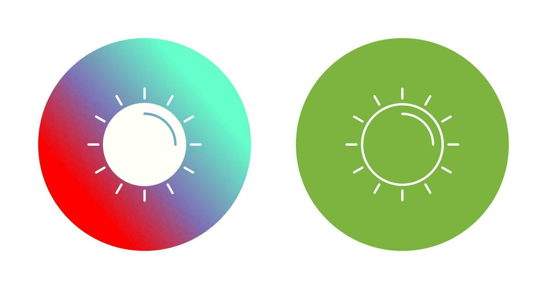 Sun Vector Icon