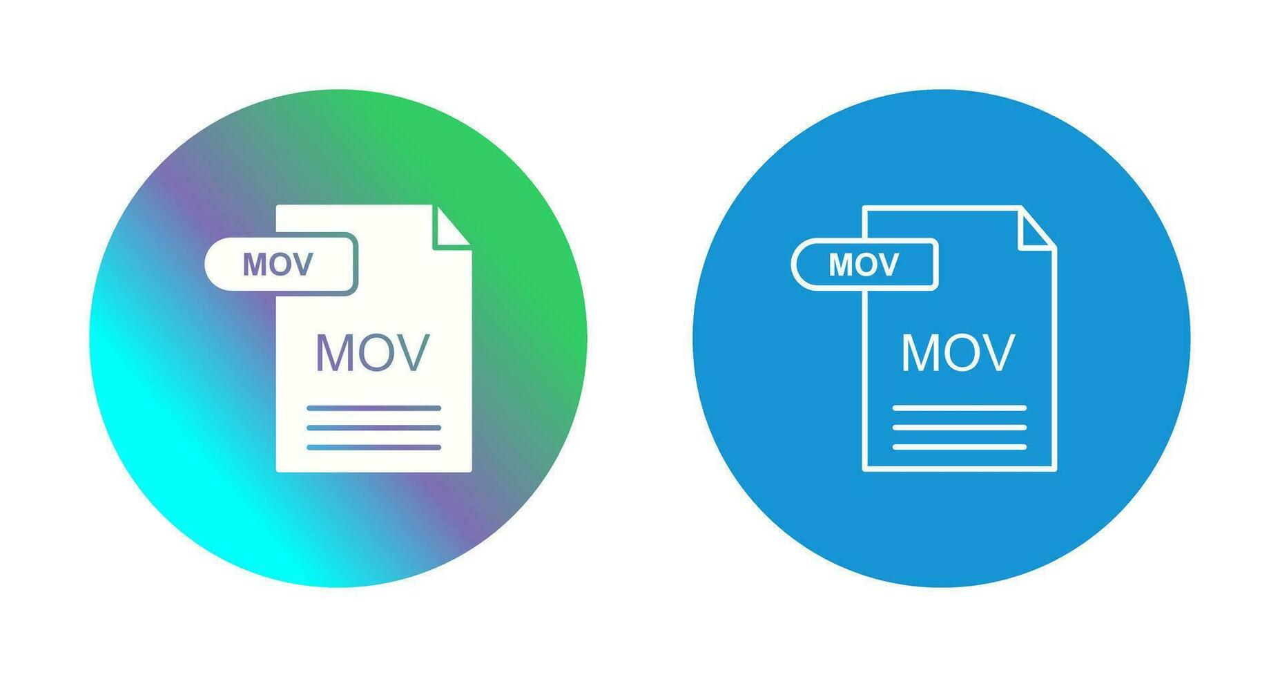 MOV Vector Icon