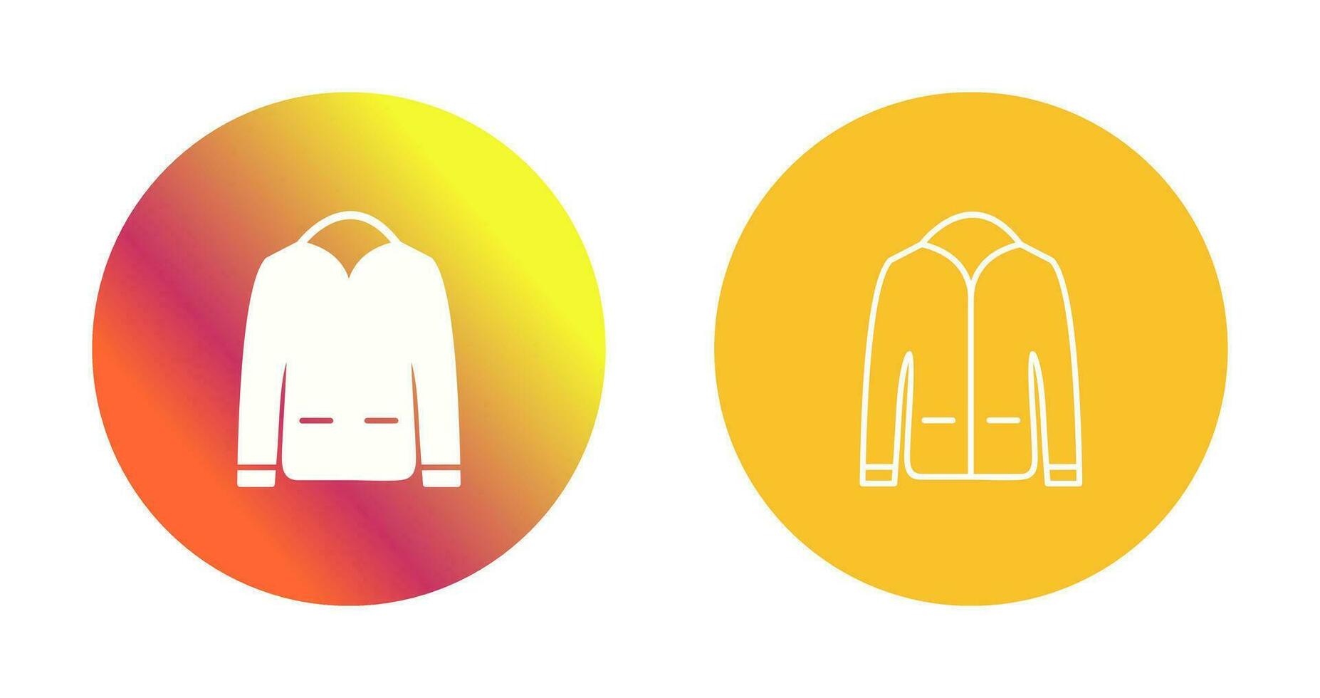 Men's Jacket Vector Icon