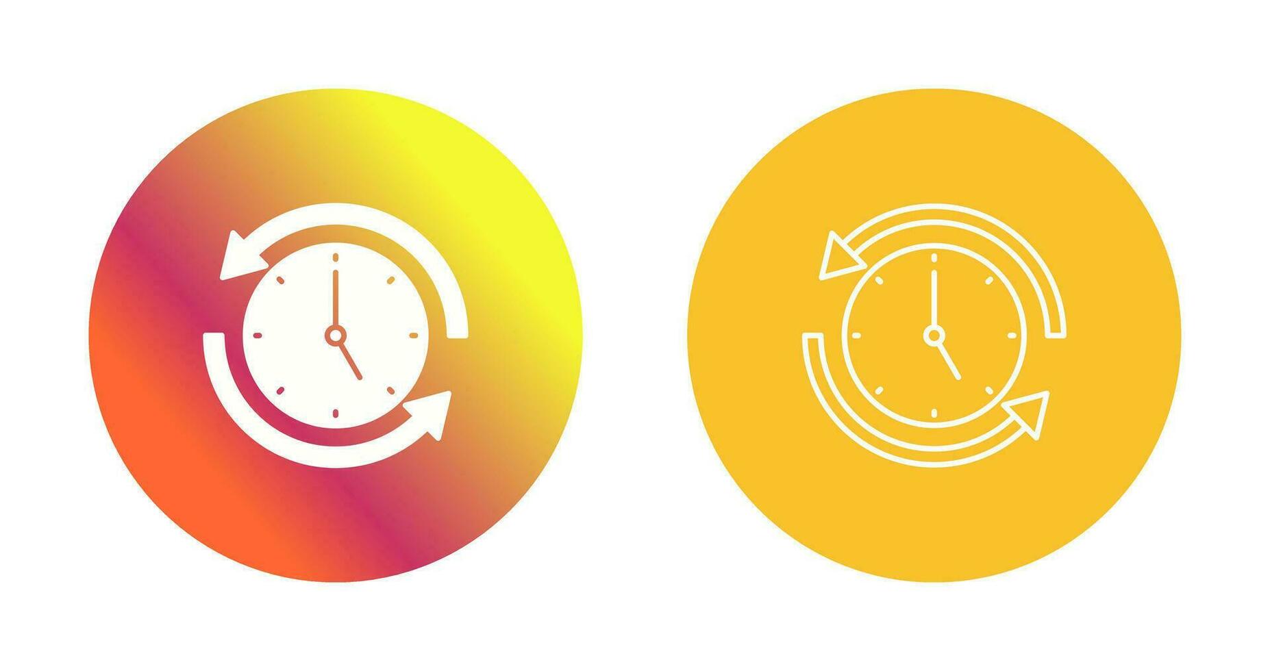 Run Time Vector Icon