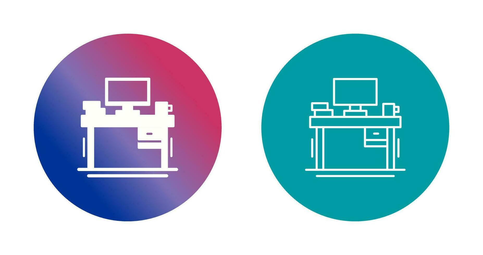 Desk Vector Icon