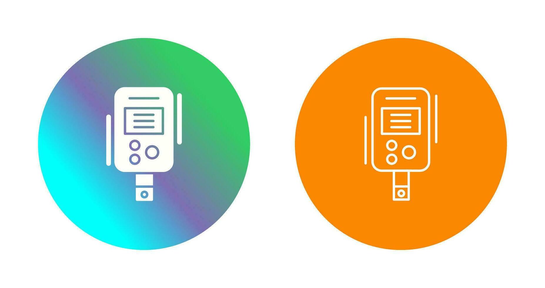 Diabetes Test Vector Icon