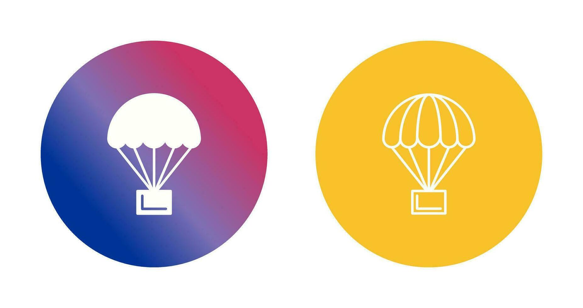 Parachute Vector Icon