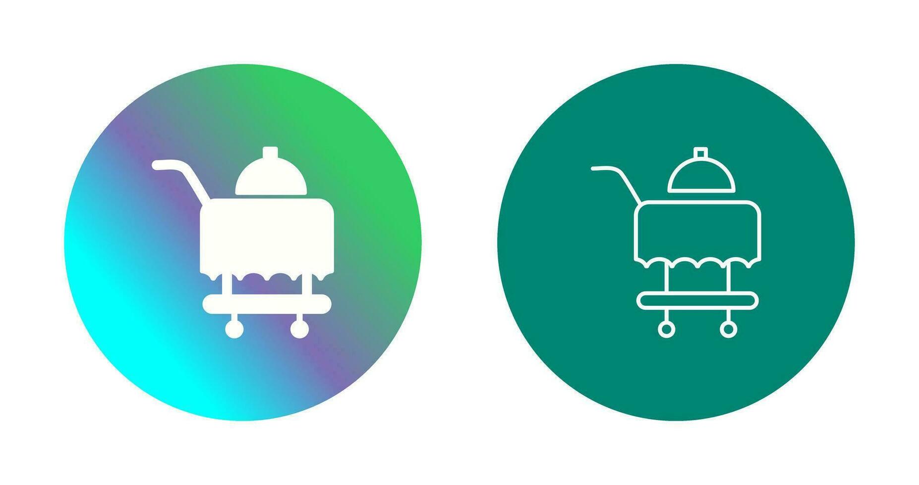 Room Service Vector Icon