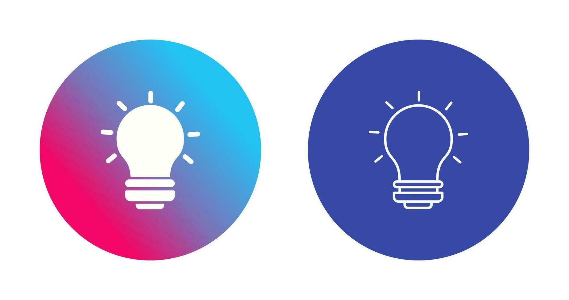 Light Bulb Vector Icon