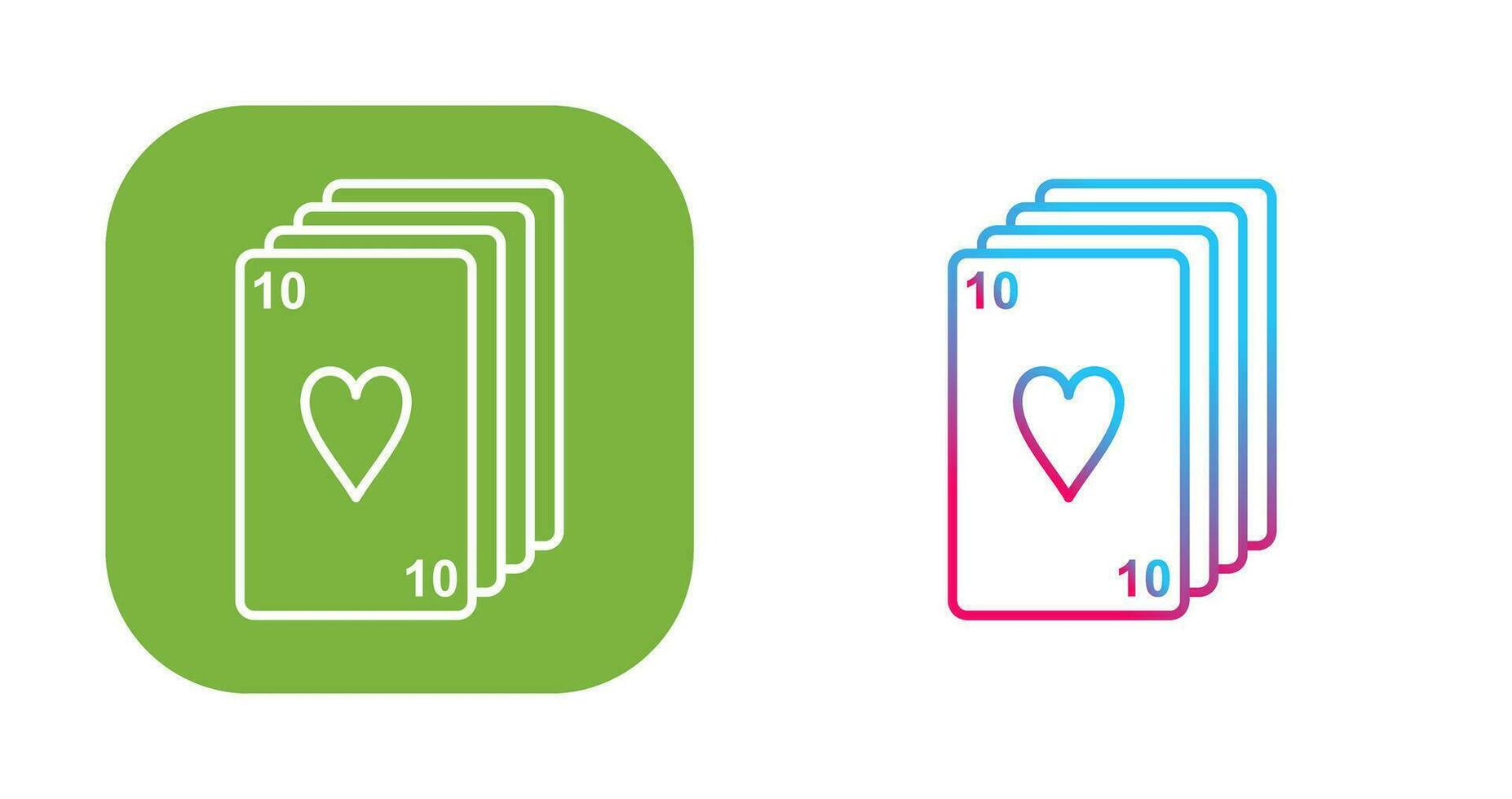Deck of Cards Vector Icon