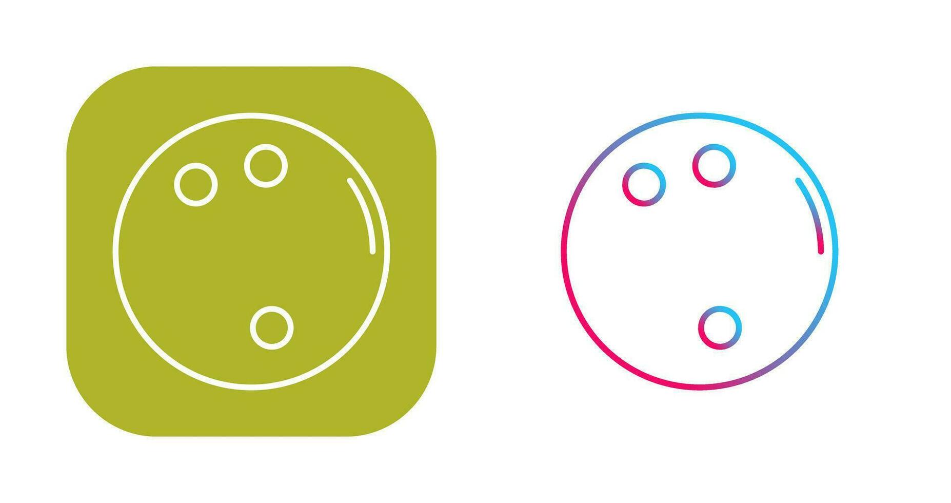 Bowling Ball Vector Icon