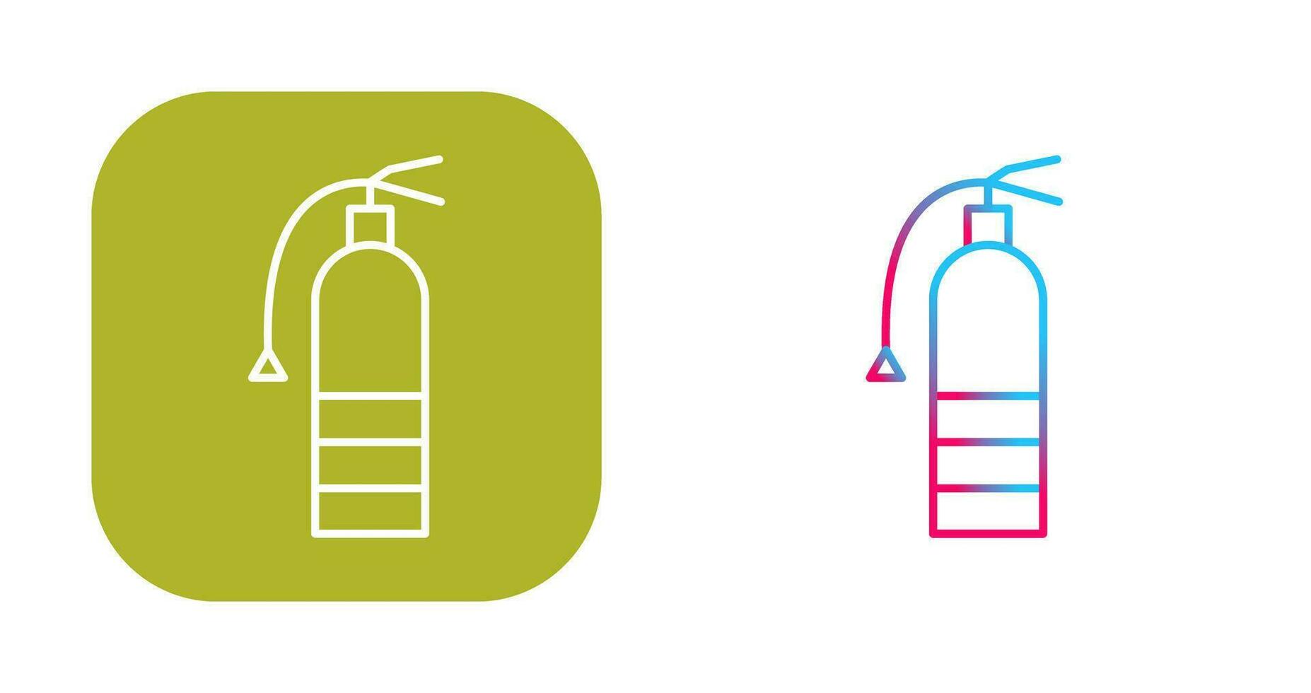 Unique Extinguisher Vector Icon