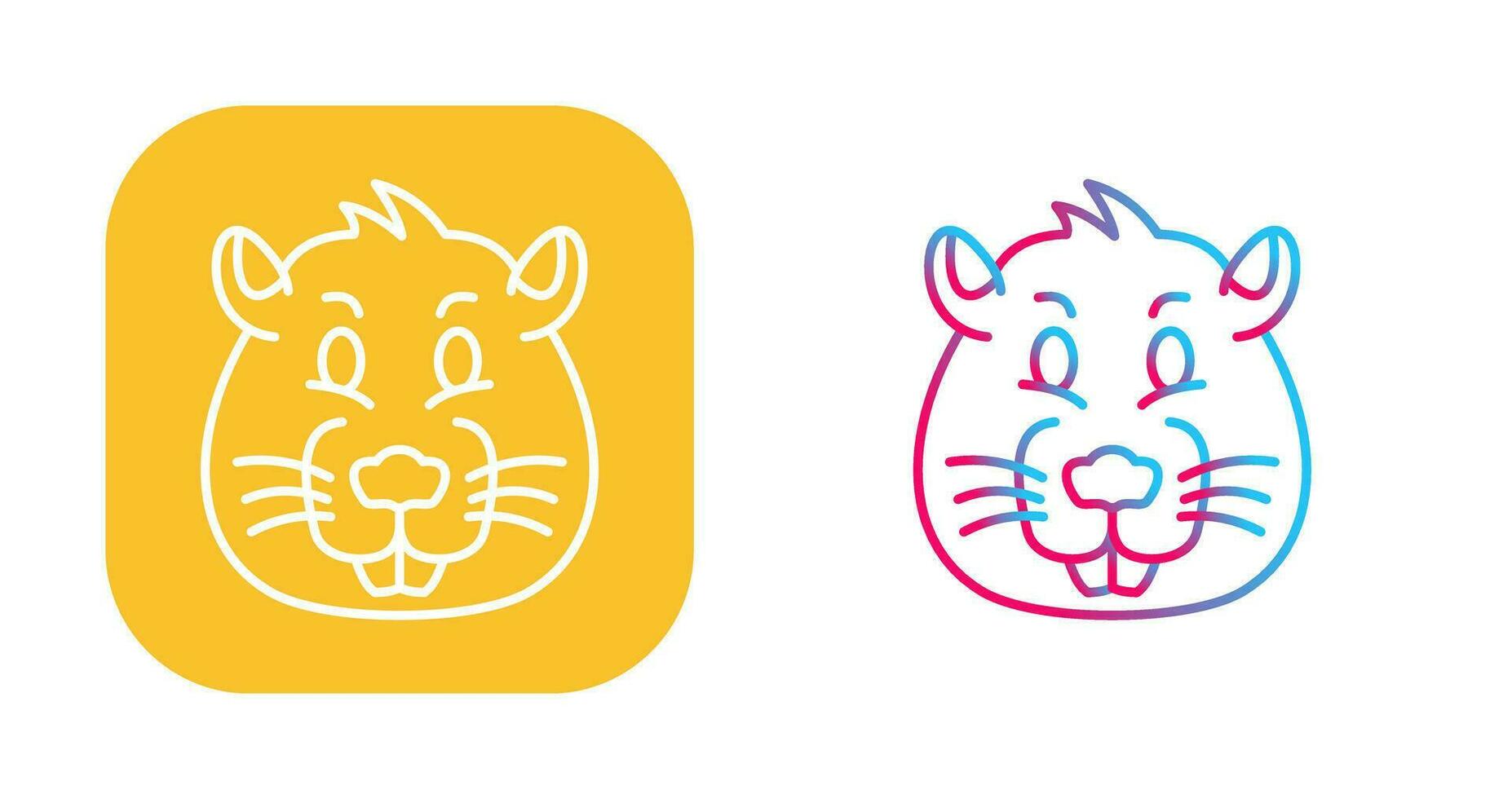Beaver Vector Icon