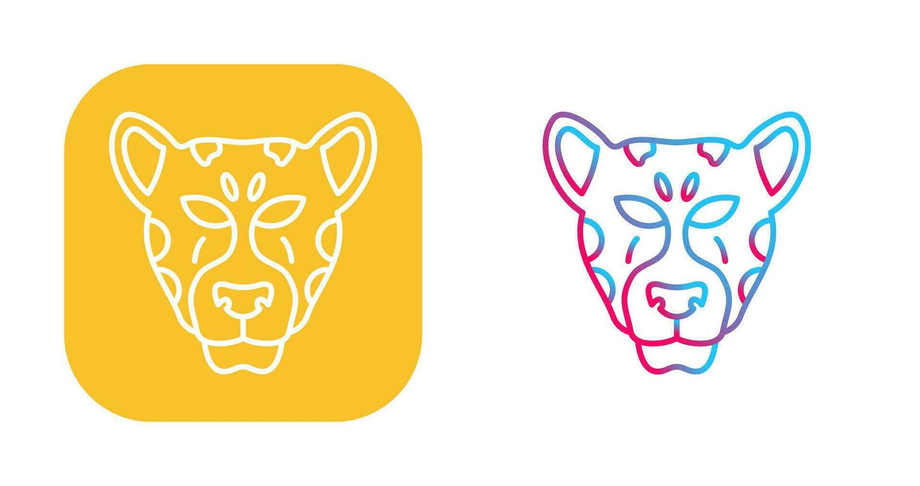 leopard Vector Icon