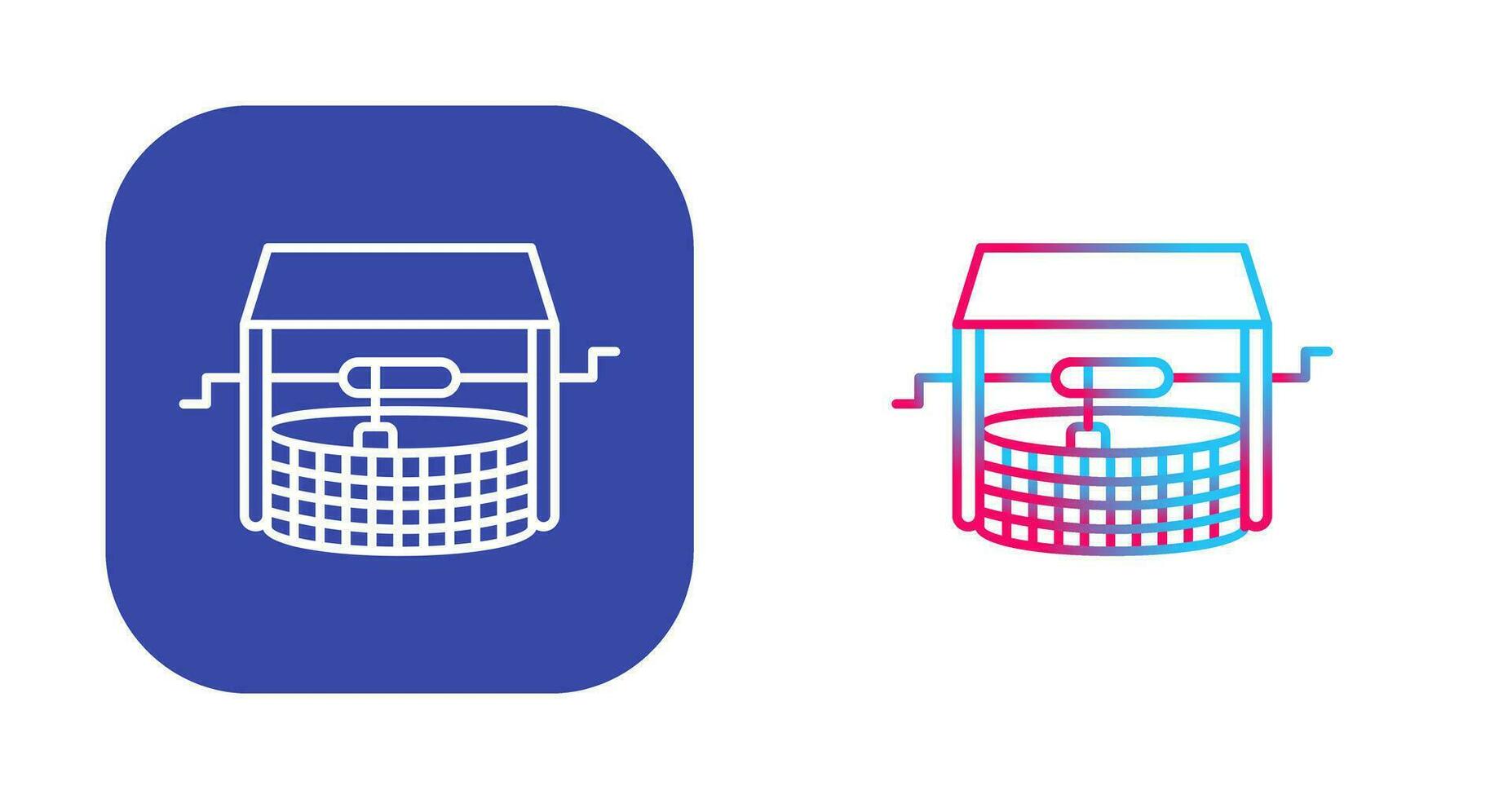 Water Well Vector Icon