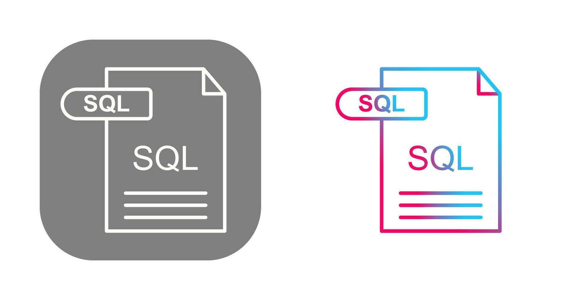 SQL Vector Icon 30418825 Vector Art at Vecteezy