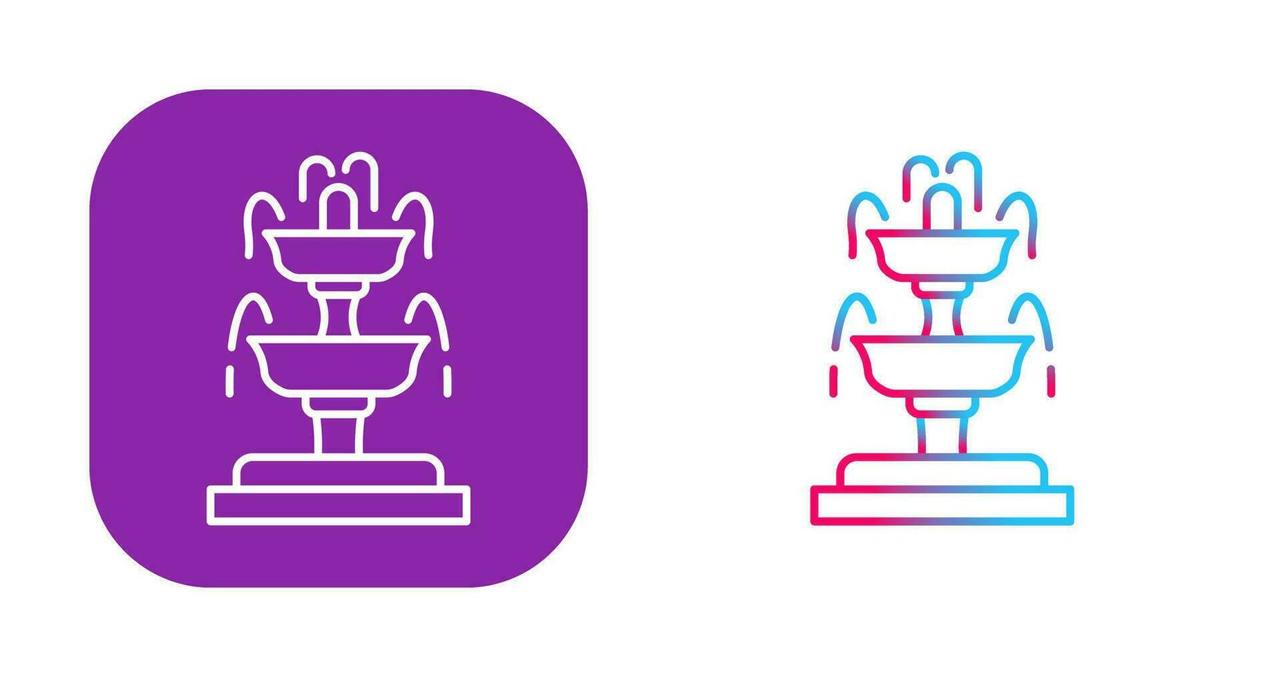 Fountain Vector Icon