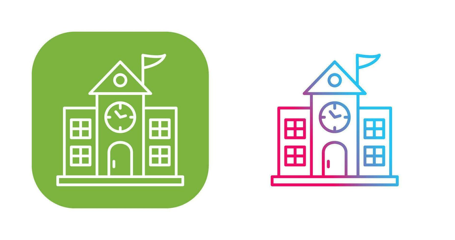 University Campus Vector Icon
