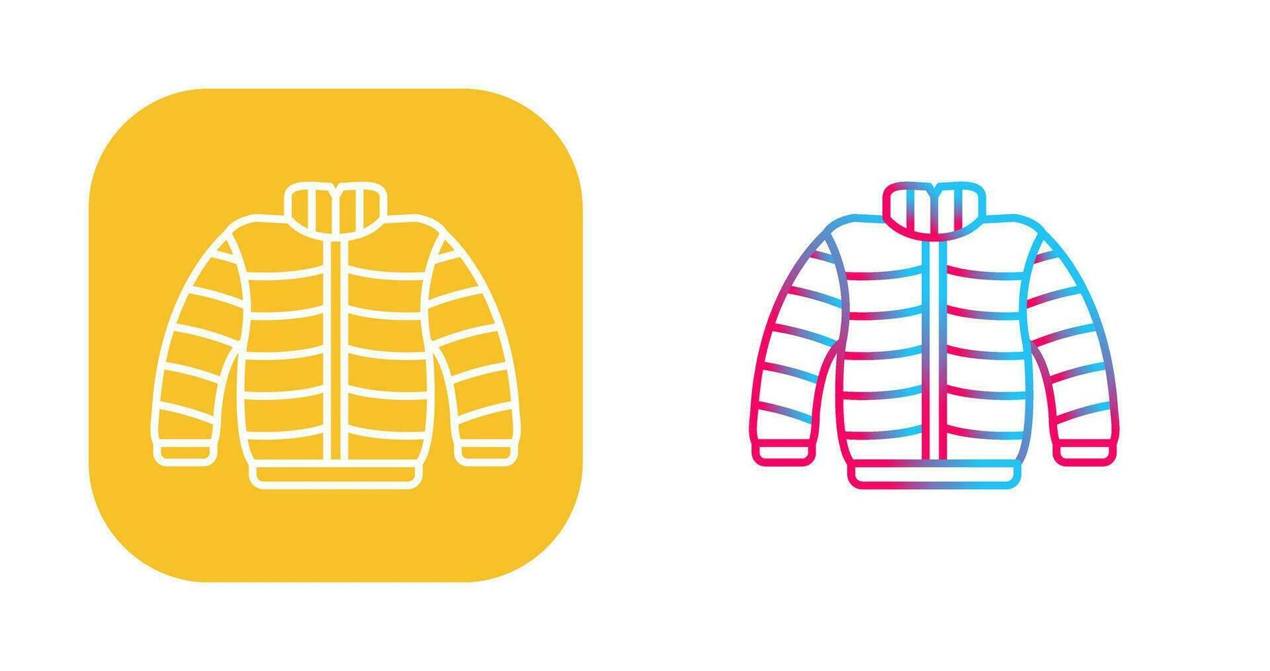 icono de vector de ropa de invierno