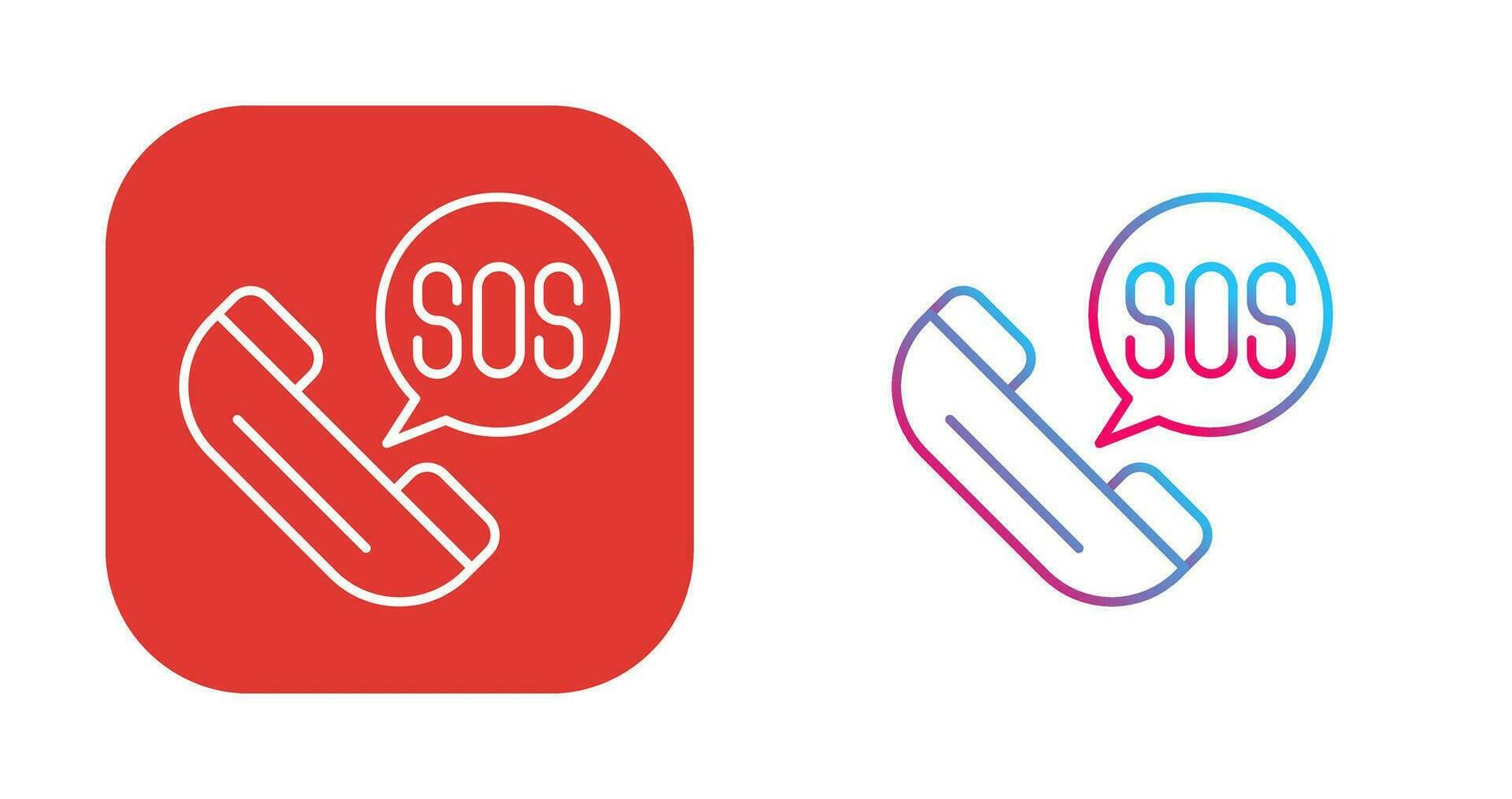 Sos Vector Icon