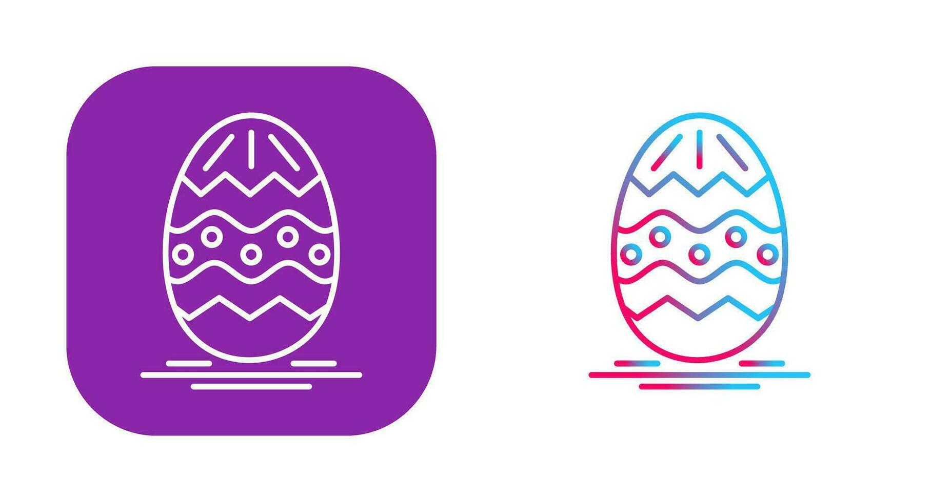 Easter Egg Vector Icon