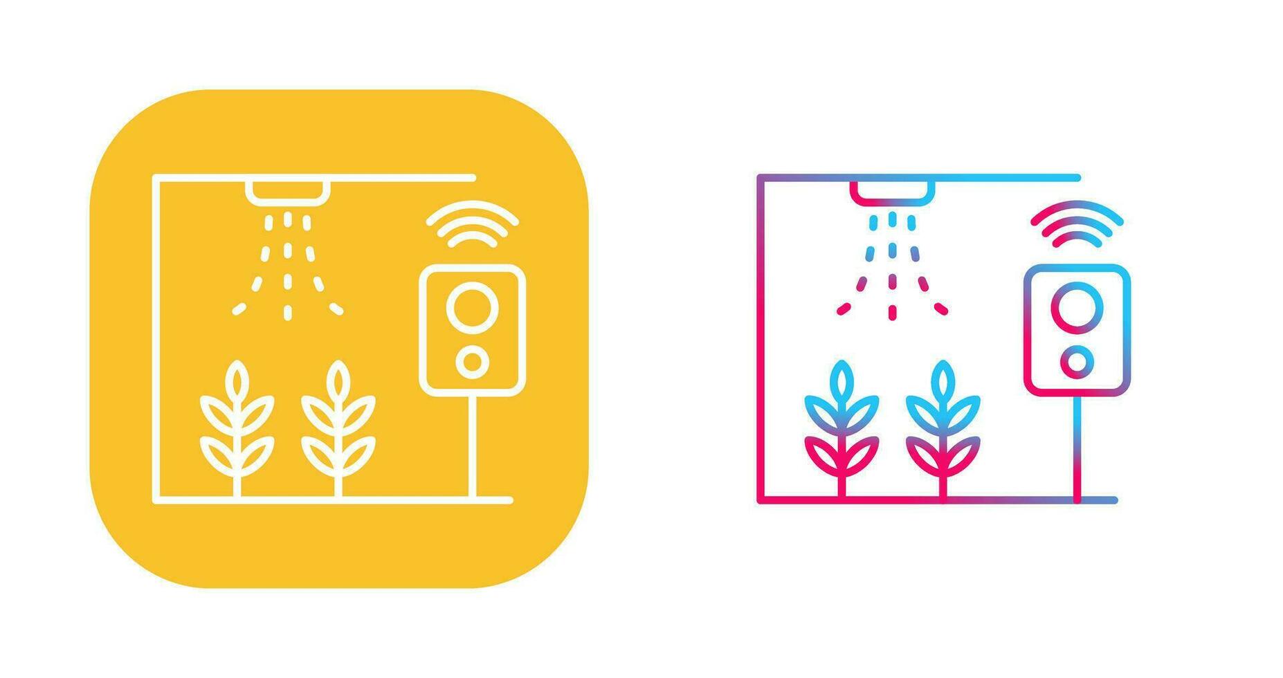 Smart Farm Vector Icon