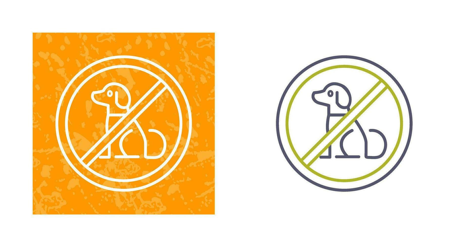 No Pets Vector Icon