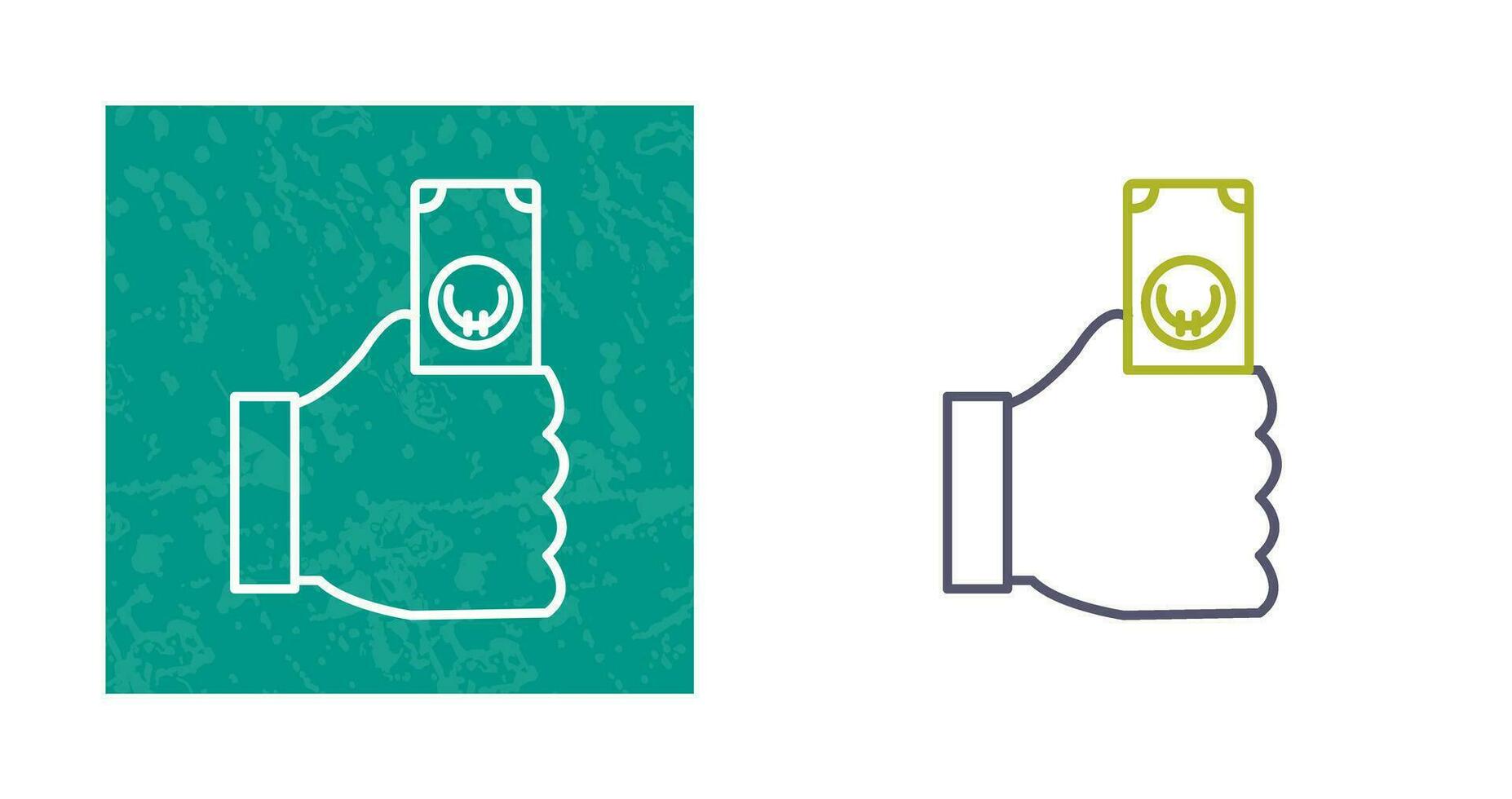 Unique Cash Vector Icon