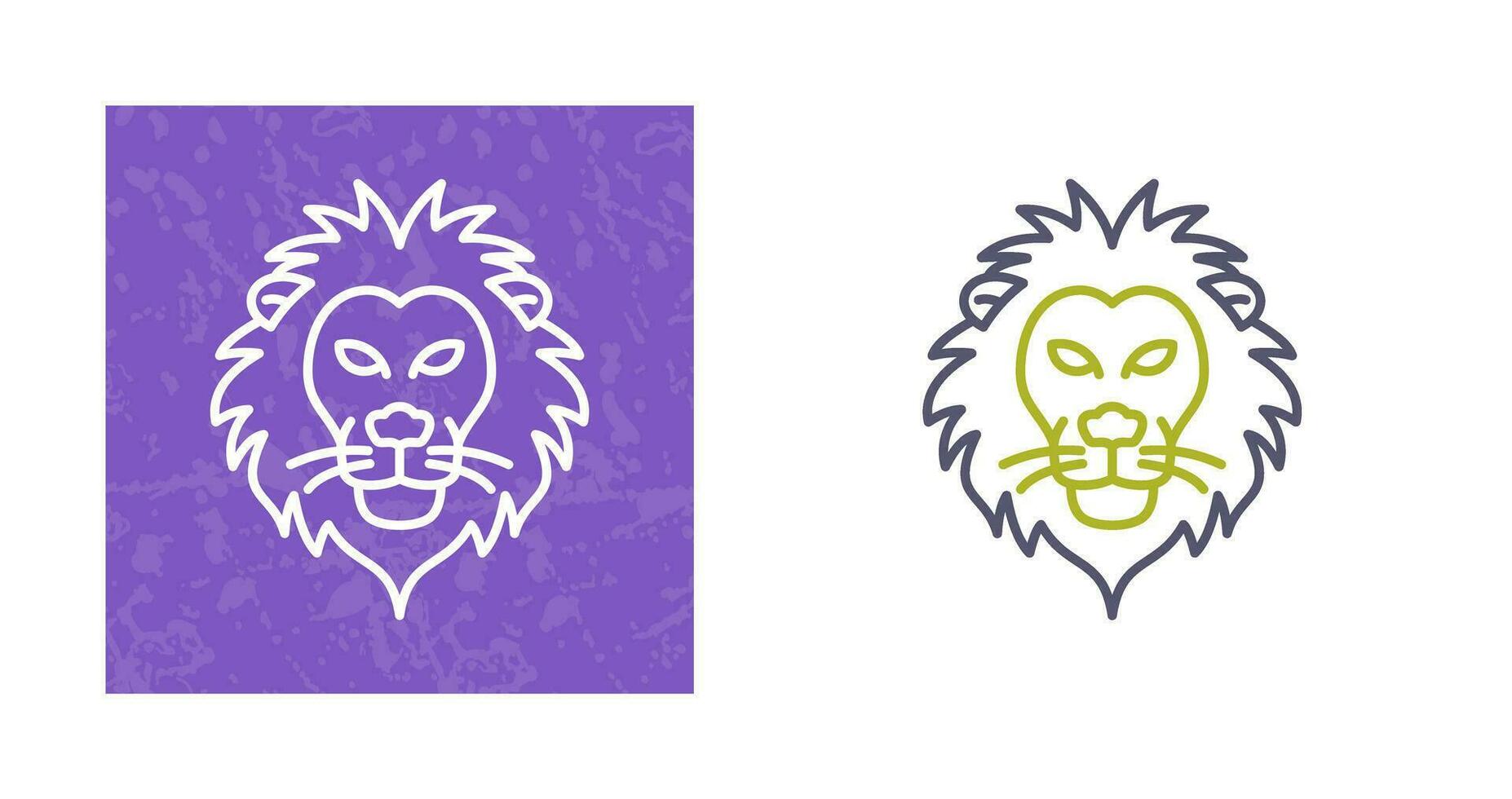 Lion Vector Icon