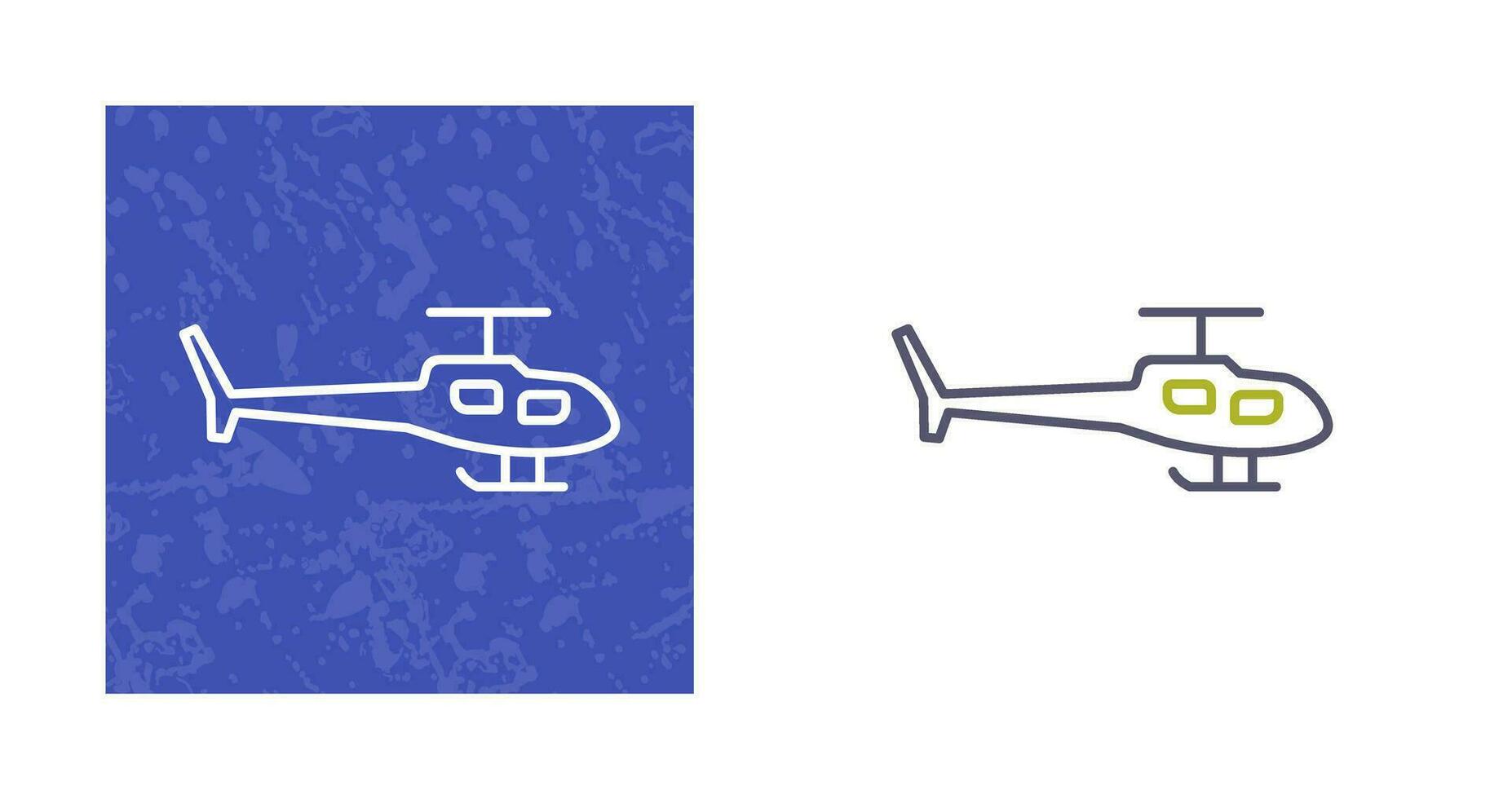 icono de vector de helicóptero