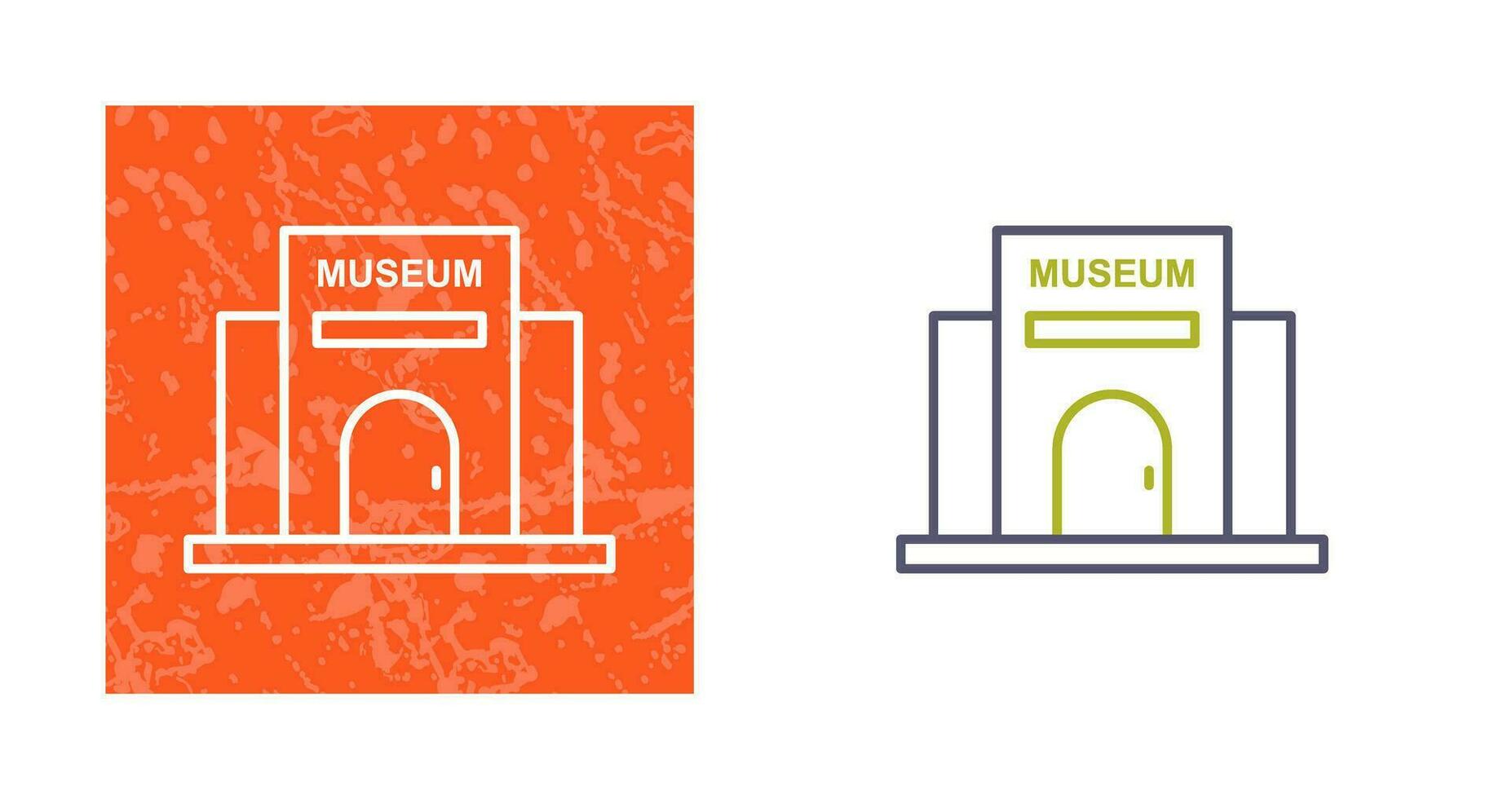 Museum Building Vector Icon
