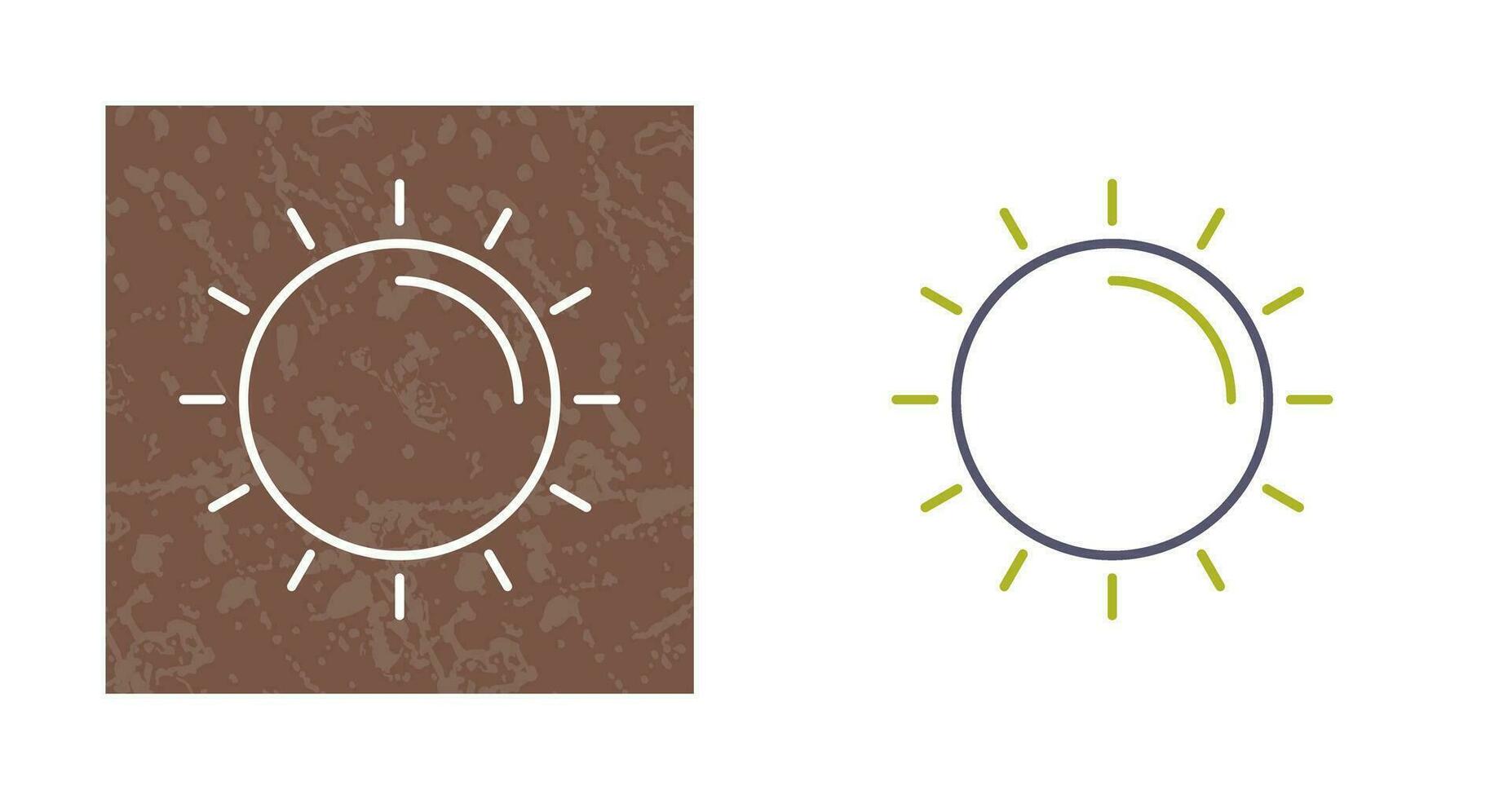 Sun Vector Icon