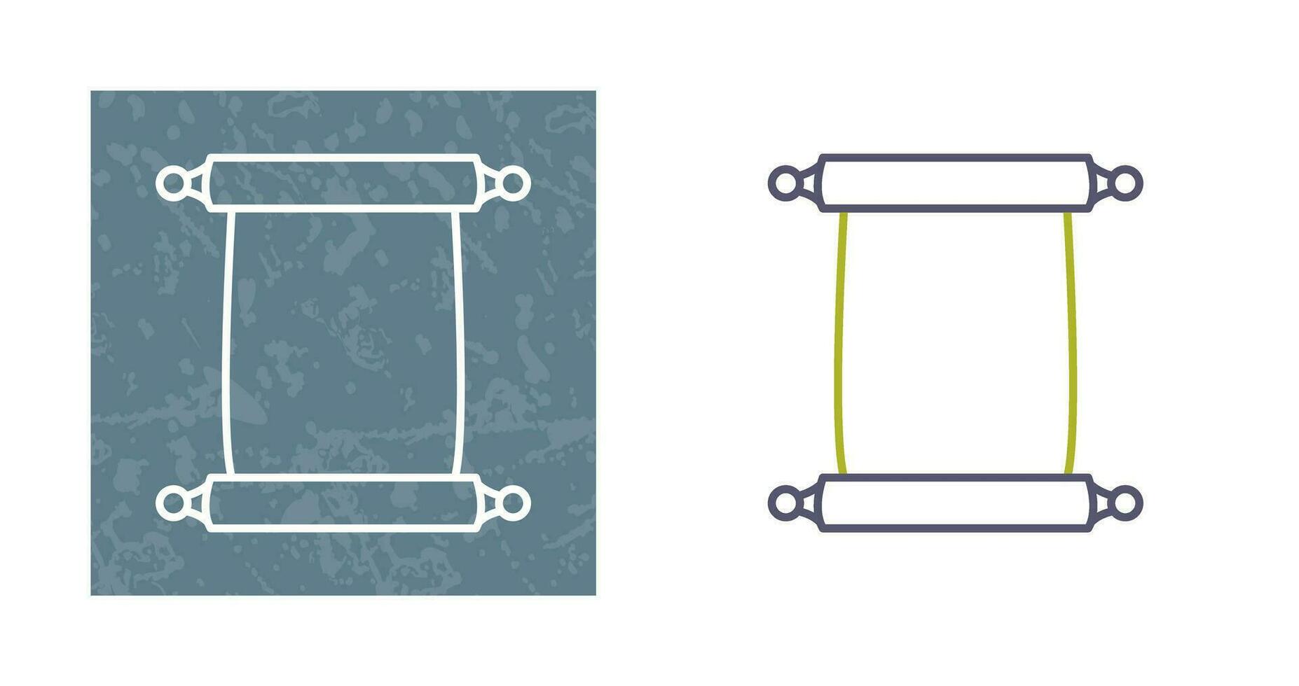 Scroll of Paper Vector Icon