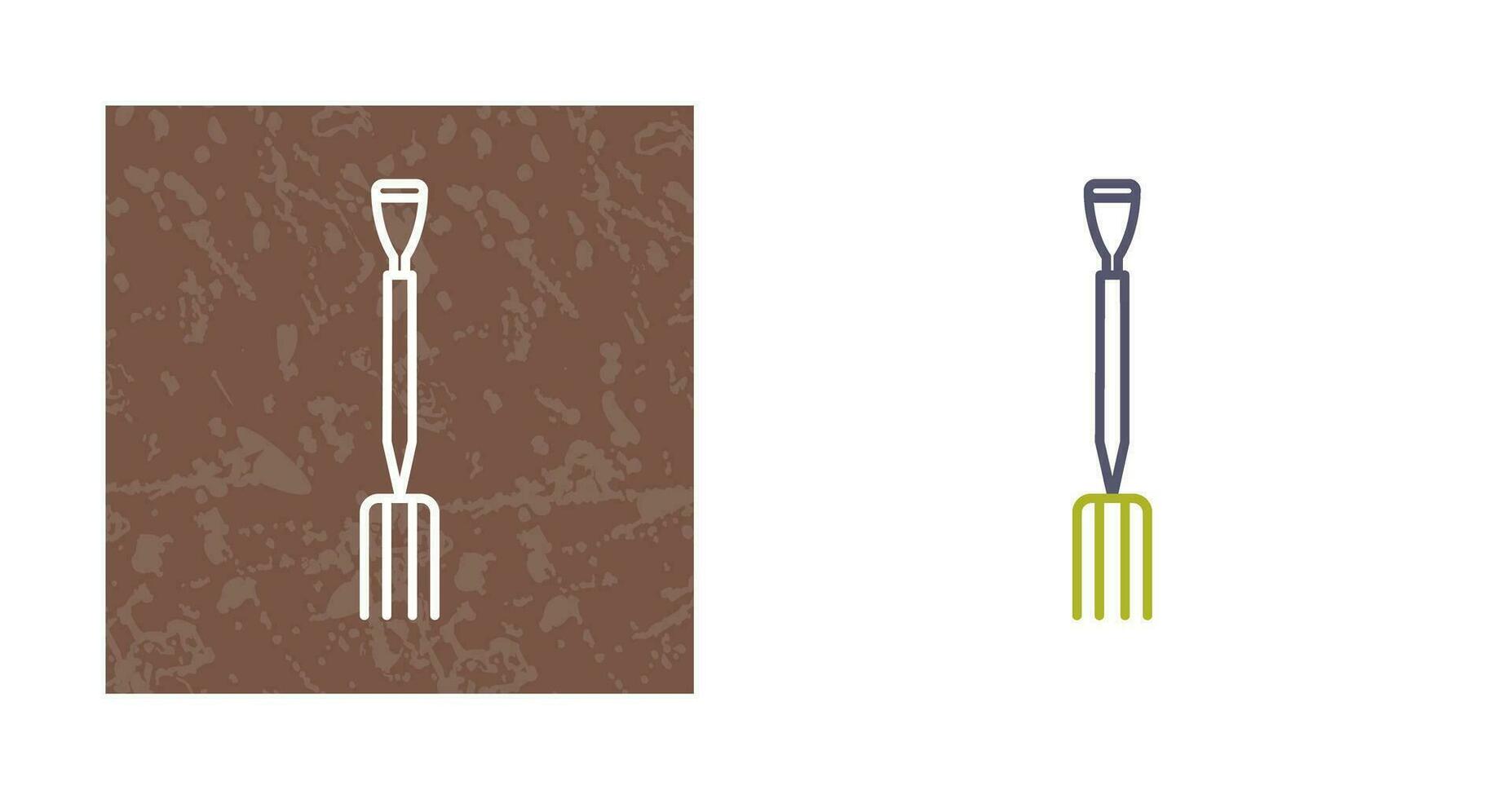 Gardening Fork Vector Icon