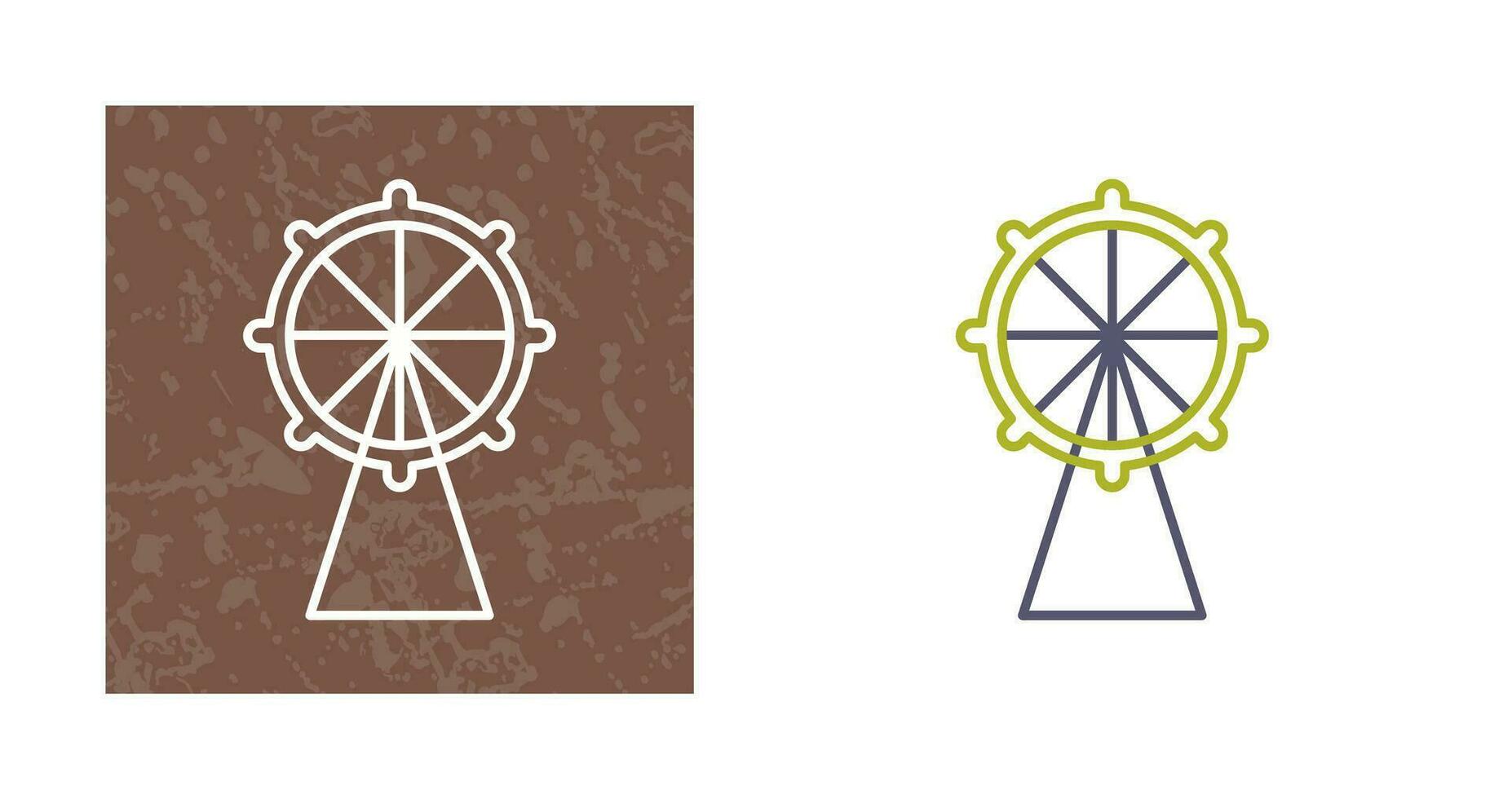 Ferris Wheel Vector Icon